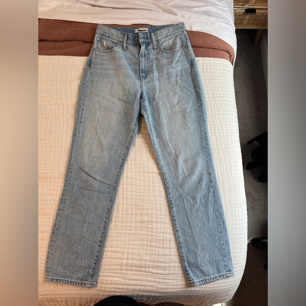 Madewell Classic Blue Denim Jeans